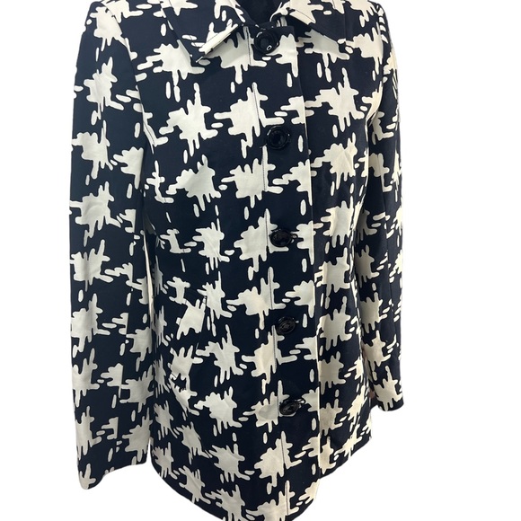 RAFAELLA, SZ 10, BLACK/WHITE, BUTTON UP BLAZER - Picture 3 of 12